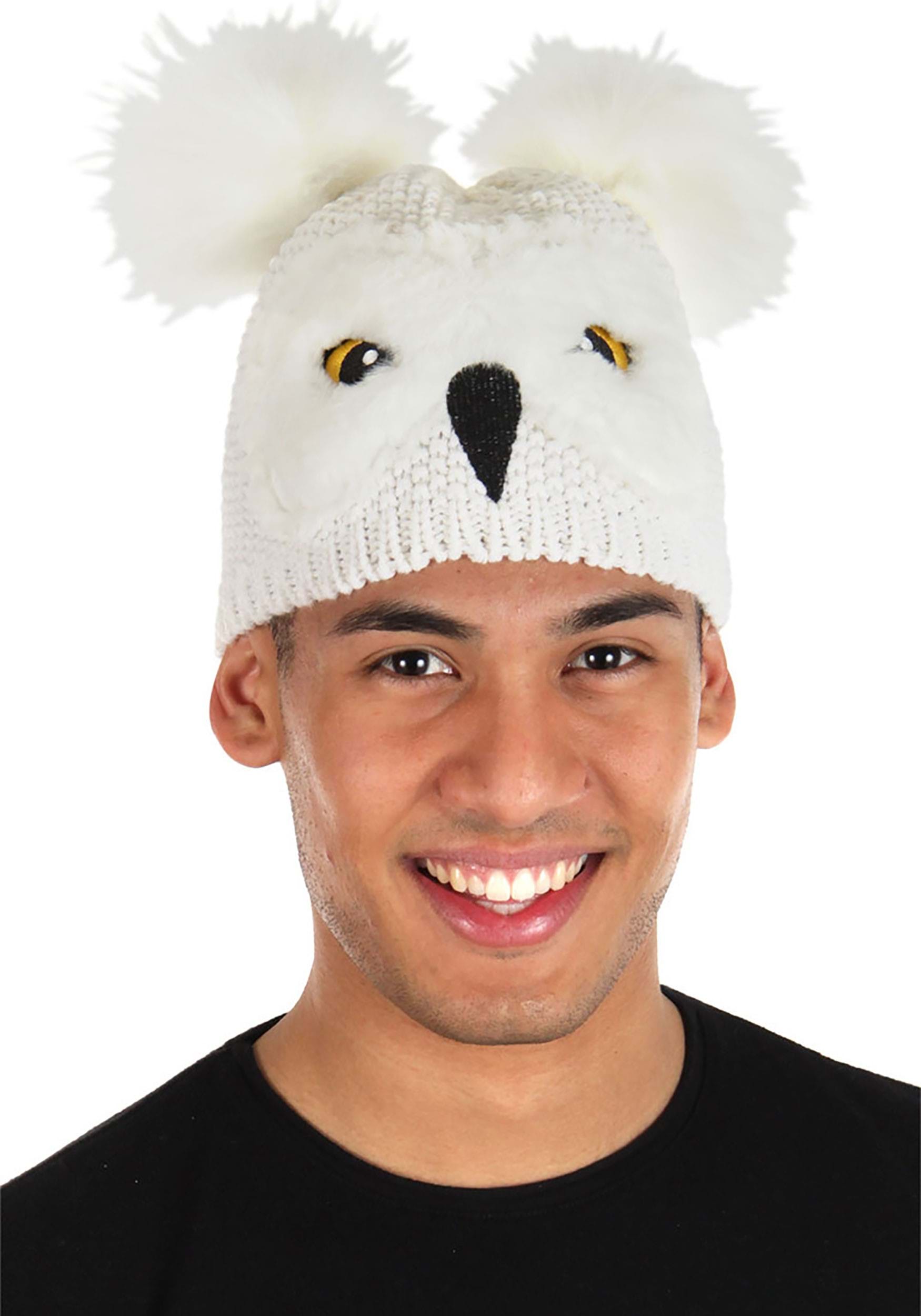 Harry Potter Accessories , Hedwig Child/Adult Knit Beanie