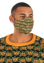Adult Pumpkins Pattern Sublimated Face Mask Alt 4