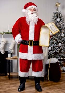 Plus Size Deluxe Red Santa Claus Costume
