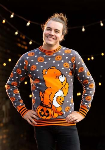 Trick-or-Sweet Bear Halloween Sweater Alt 5