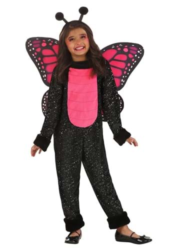 Girl's Black Butterfly Costume