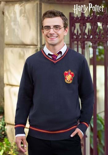 Harry Potter Gryffindor Uniform Sweater for Adults-2