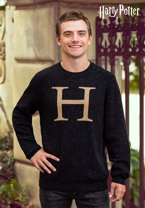 Adult Harry Potter H Christmas Sweater-2