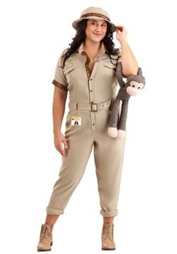 Womens Plus Size Zookeeper Costume