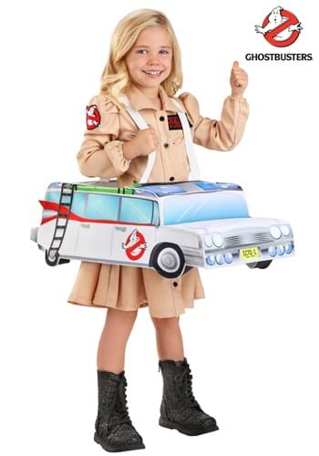 Toddler's Ghostbusters Ecto-1 Ride In Costume Alt 6