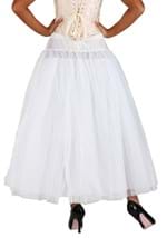Long Full Length White Petticoat Alt 1
