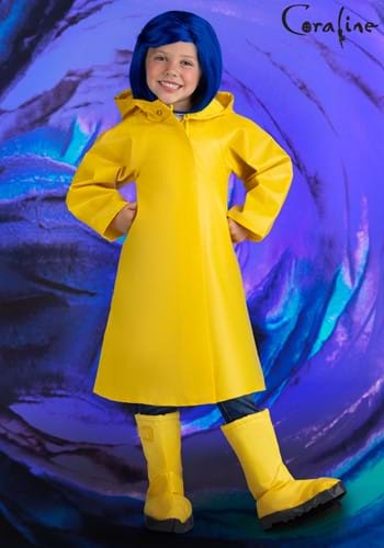 Coraline Toddler Raincoat Costume 