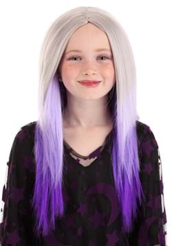 Kids Purple and Grey Ombre Wig