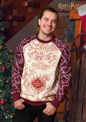 Harry Potter Marauder's Map Adult Sweatshirt