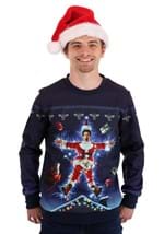 Christmas Vacation Movie Poster Ugly Sweatshirt Alt 3