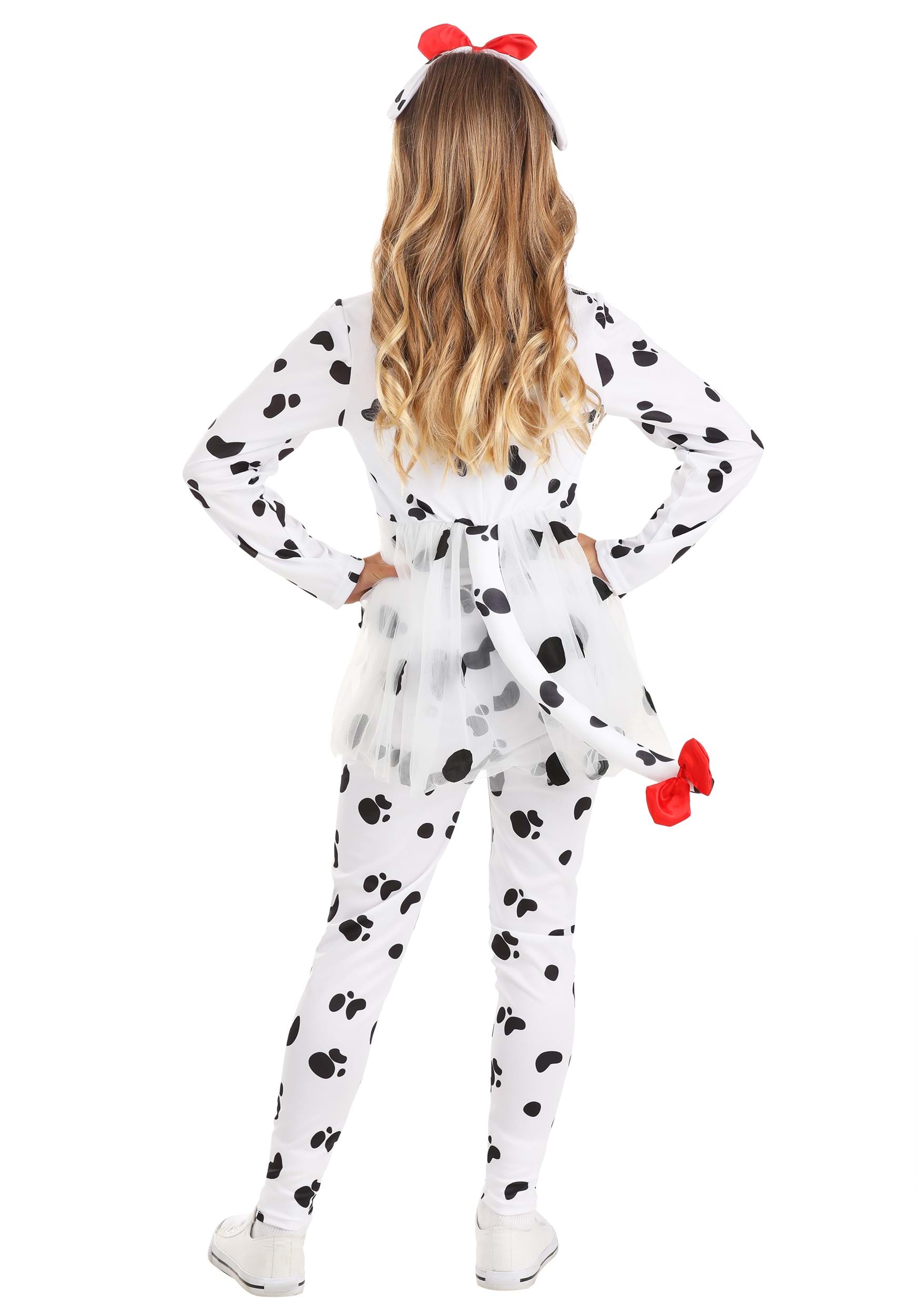 Adorable Dalmatian Girl's Costume , Dog Costumes For Humans