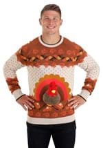 3D Turkey Ugly Holiday Sweater Alt 7