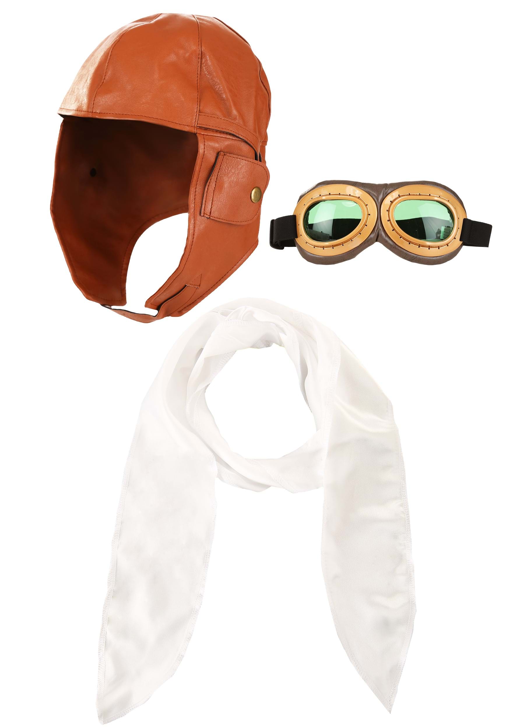 Amelia Earhart Costume Accessory Kit , Historical Figures Costumes & Accessories