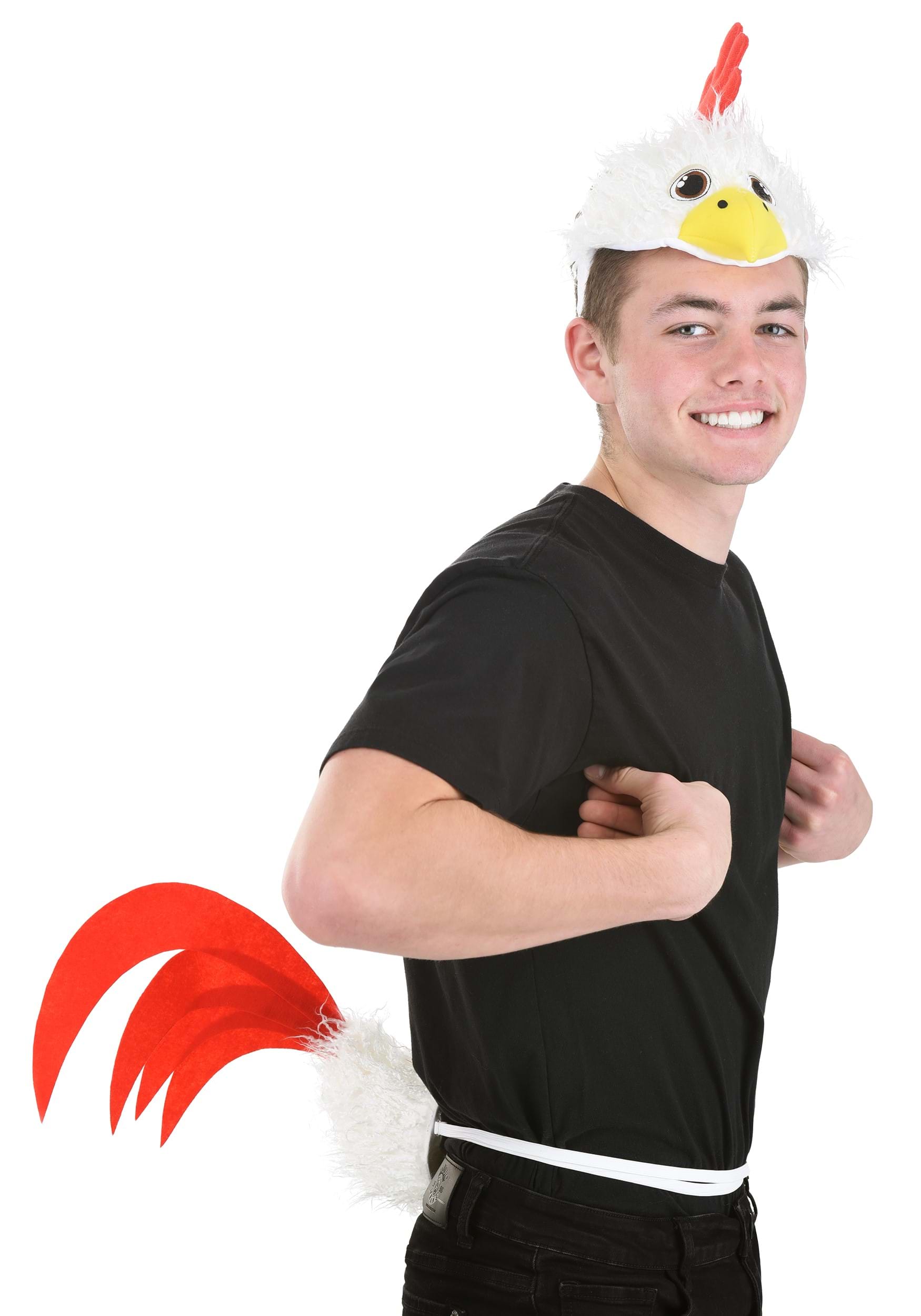 Chicken Soft Headband & Tail Costume Kit