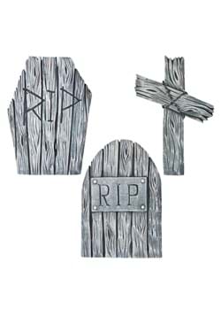 Wood Look Tombstone Set