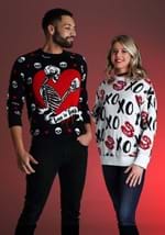 Hugs and Kisses Valentine's Day Sweater Alt 1