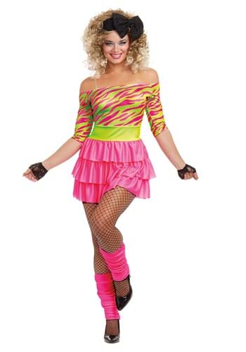 Womens 80s Party Adult Costume