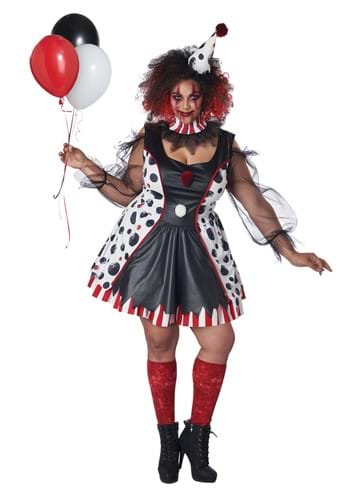 Twisted Clown Women's Plus Size Costume