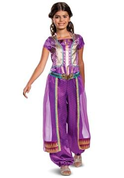 Aladdin Live Action Child Jasmine Purple Classic Costume