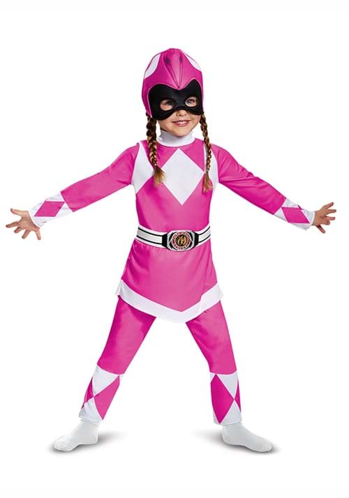 Infant/Toddler Power Rangers Pink Ranger Muscle Costume