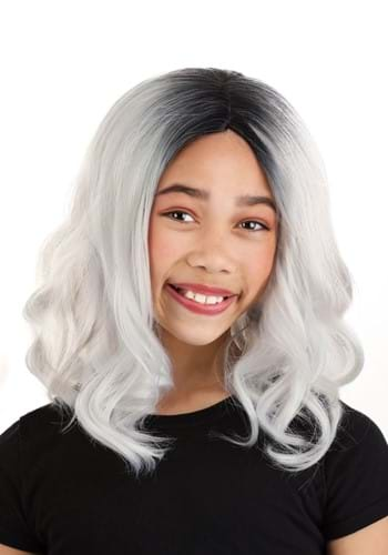 Kids Gray Bob Wig