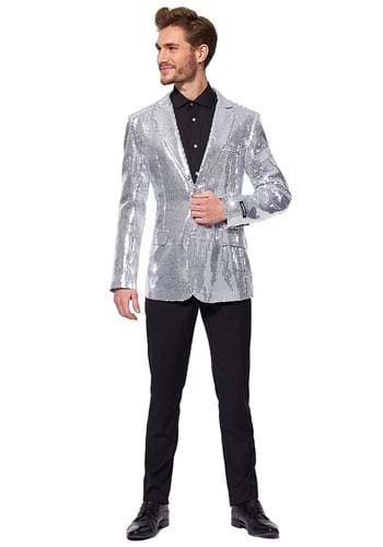 Suitmeister Sequins Silver Blazer