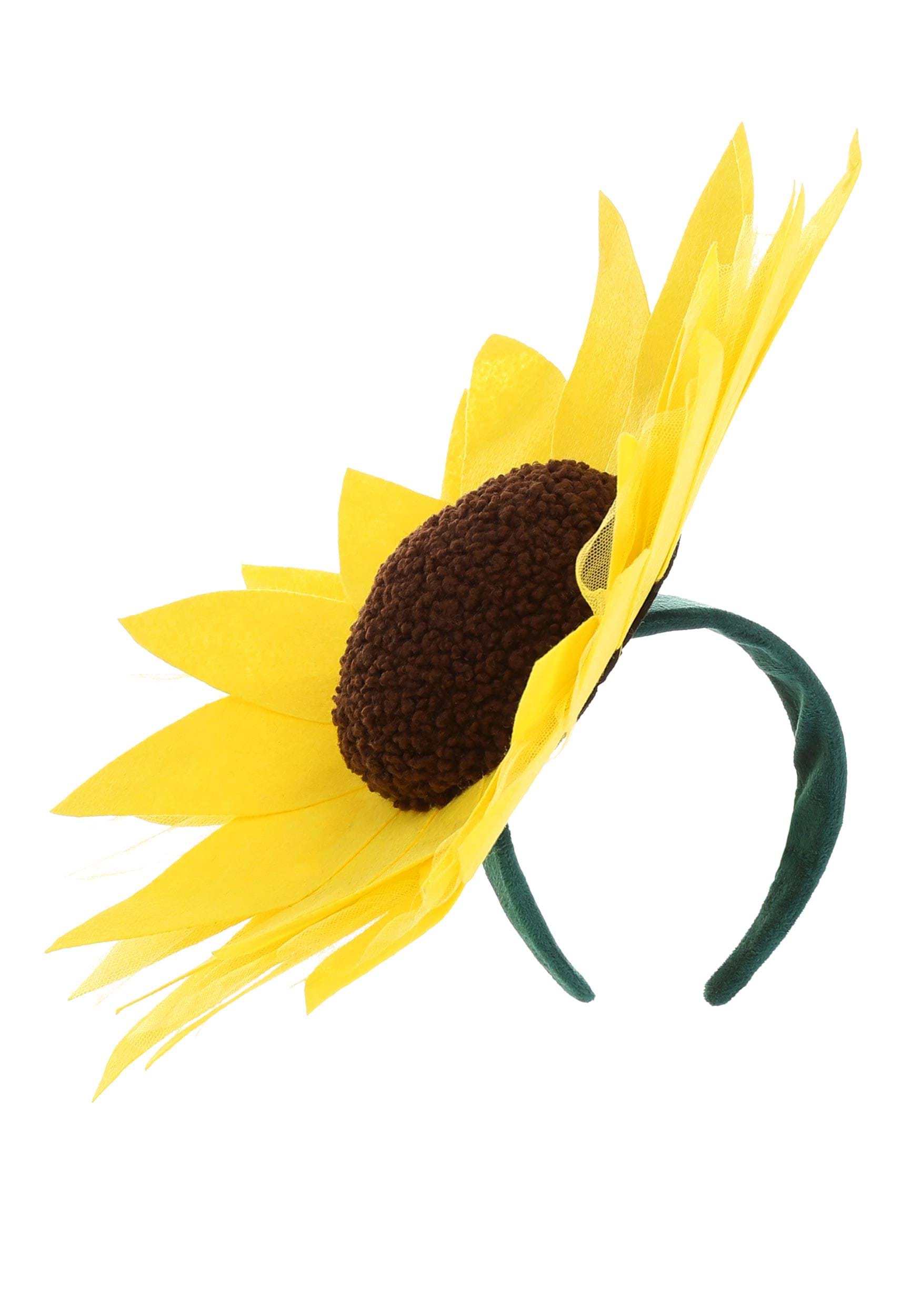 Costume Headband Of A Sunflower