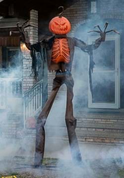 8ft Animated Giant Pumpkin Scarecrow