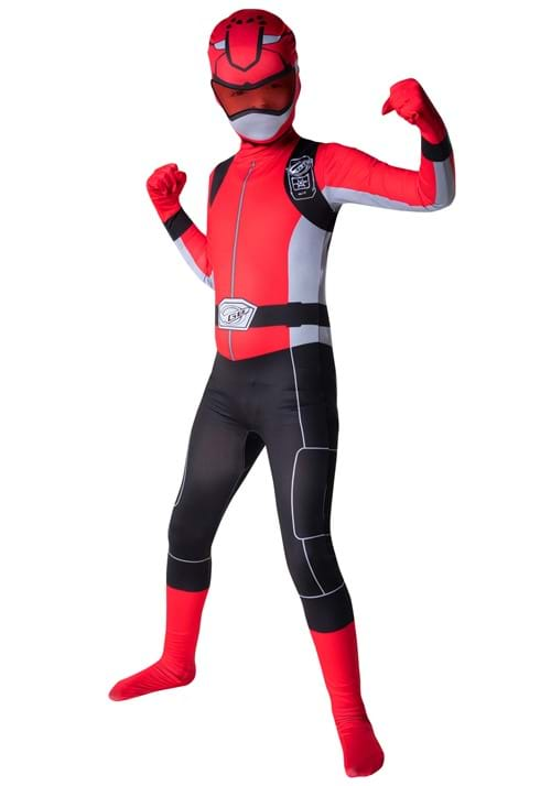 Power Rangers Red Beast Morphers Kid's Costume | Power Rangers Costumes