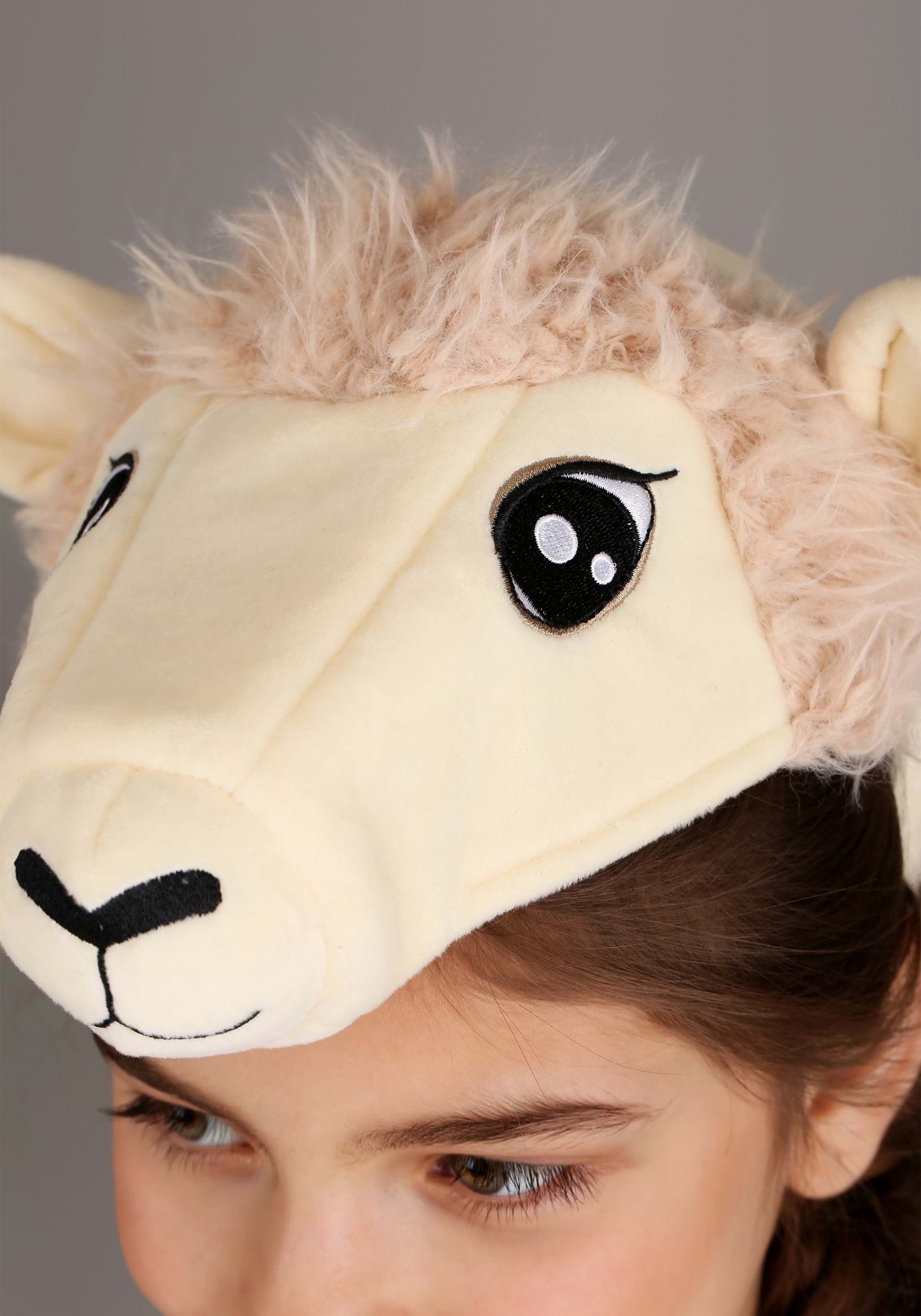 Plush Sheep Headband