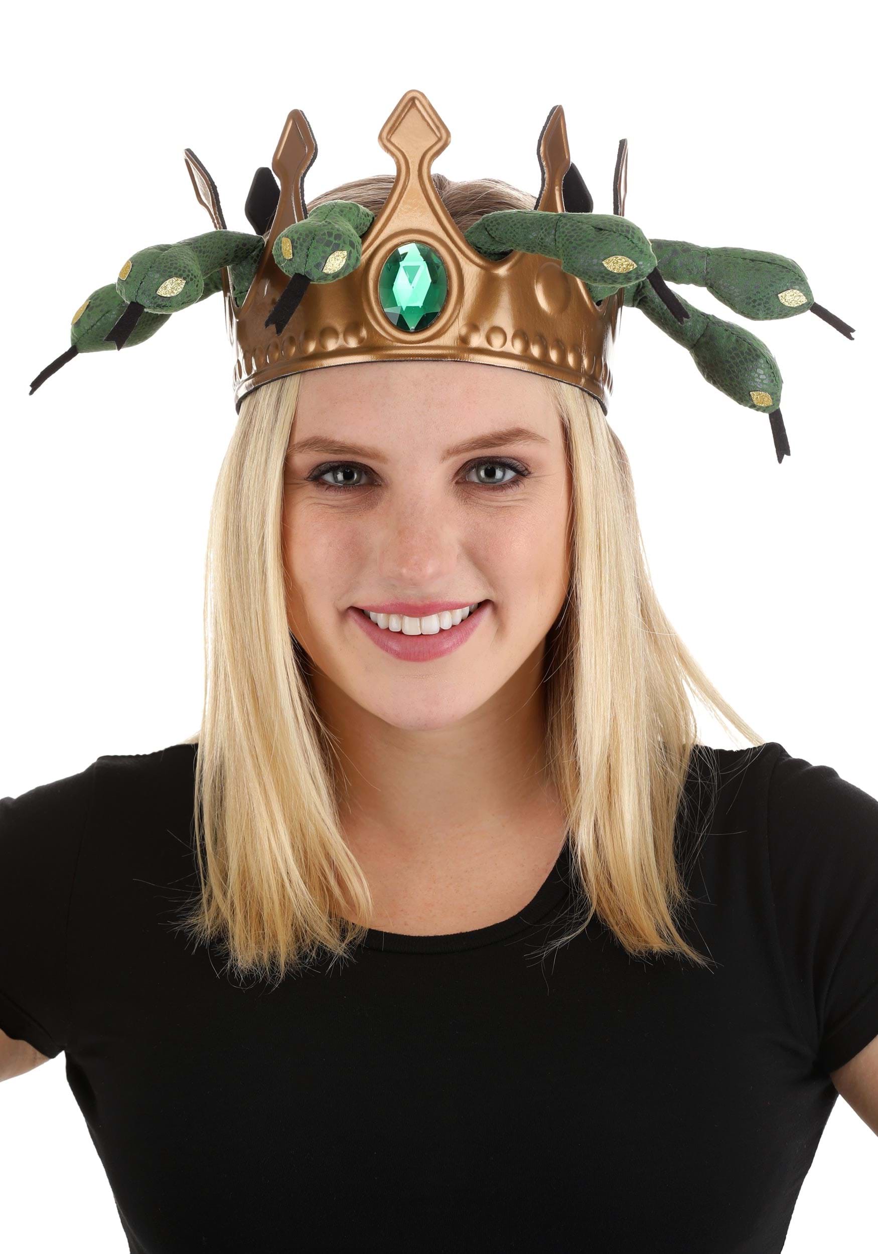 Women's Medusa Snake Costume Crown