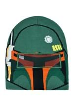 Boba Fett Big Face Roll Down Intarsia Beanie Alt 3