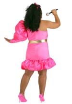 Plus Size 80s Pink Pop Star Costume Alt 1