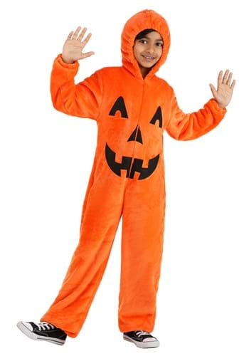 Kids Jack o Lantern Onesie Costume