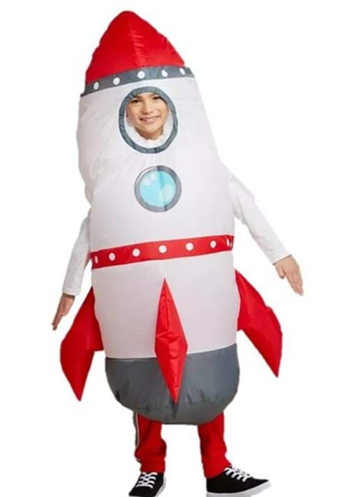 Inflatable Kids Rocket Ship Costume