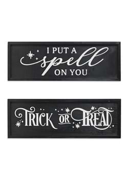 24 Halloween Sign Set