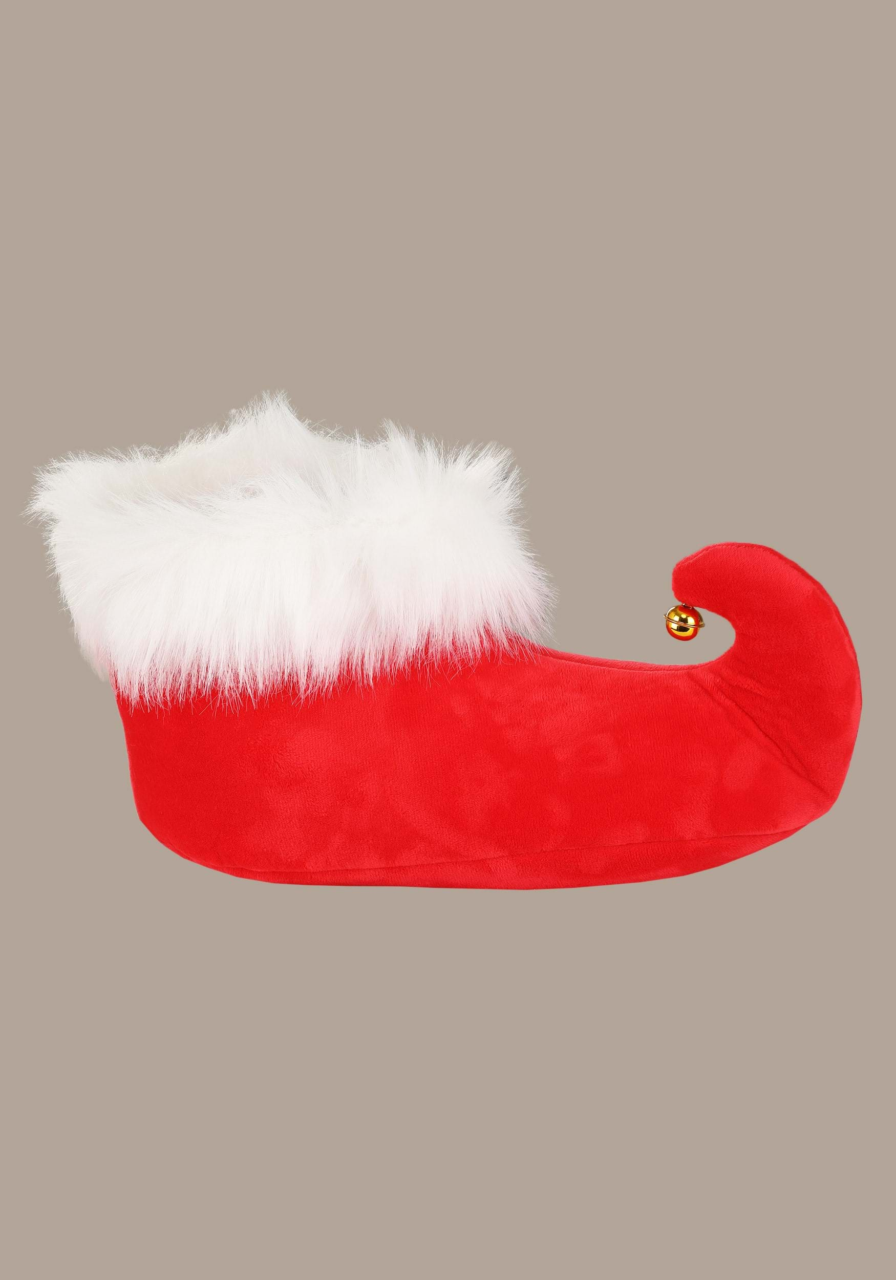 red grinch slippers