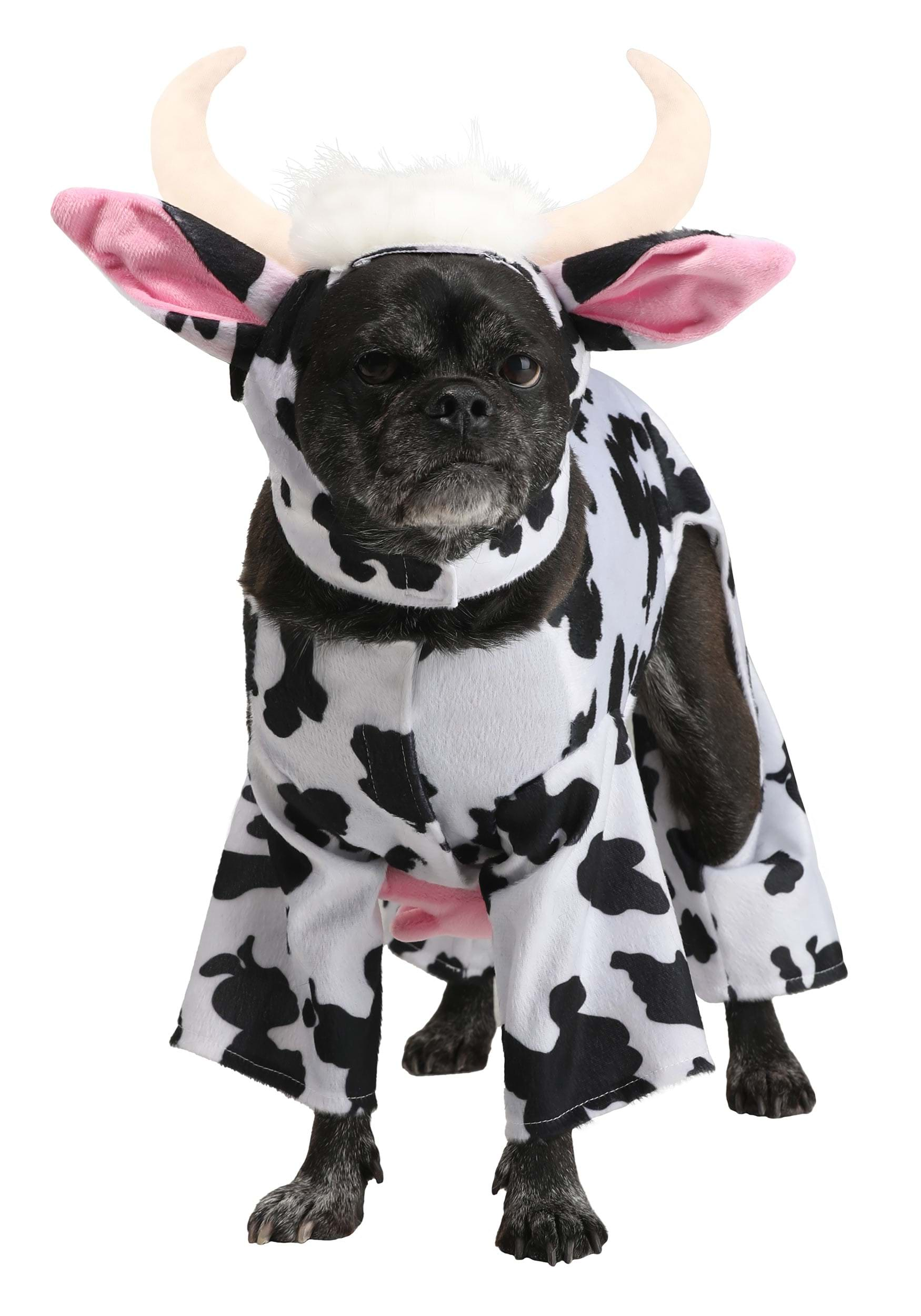 cow costume dogs