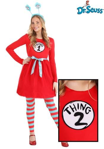 Dr. Seuss Thing 1 &2 Womens Costume