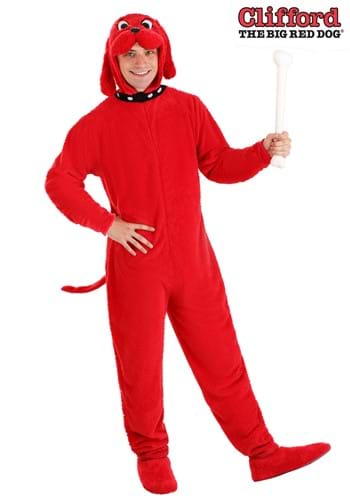 Adult Clifford the Big Red Dog Costume