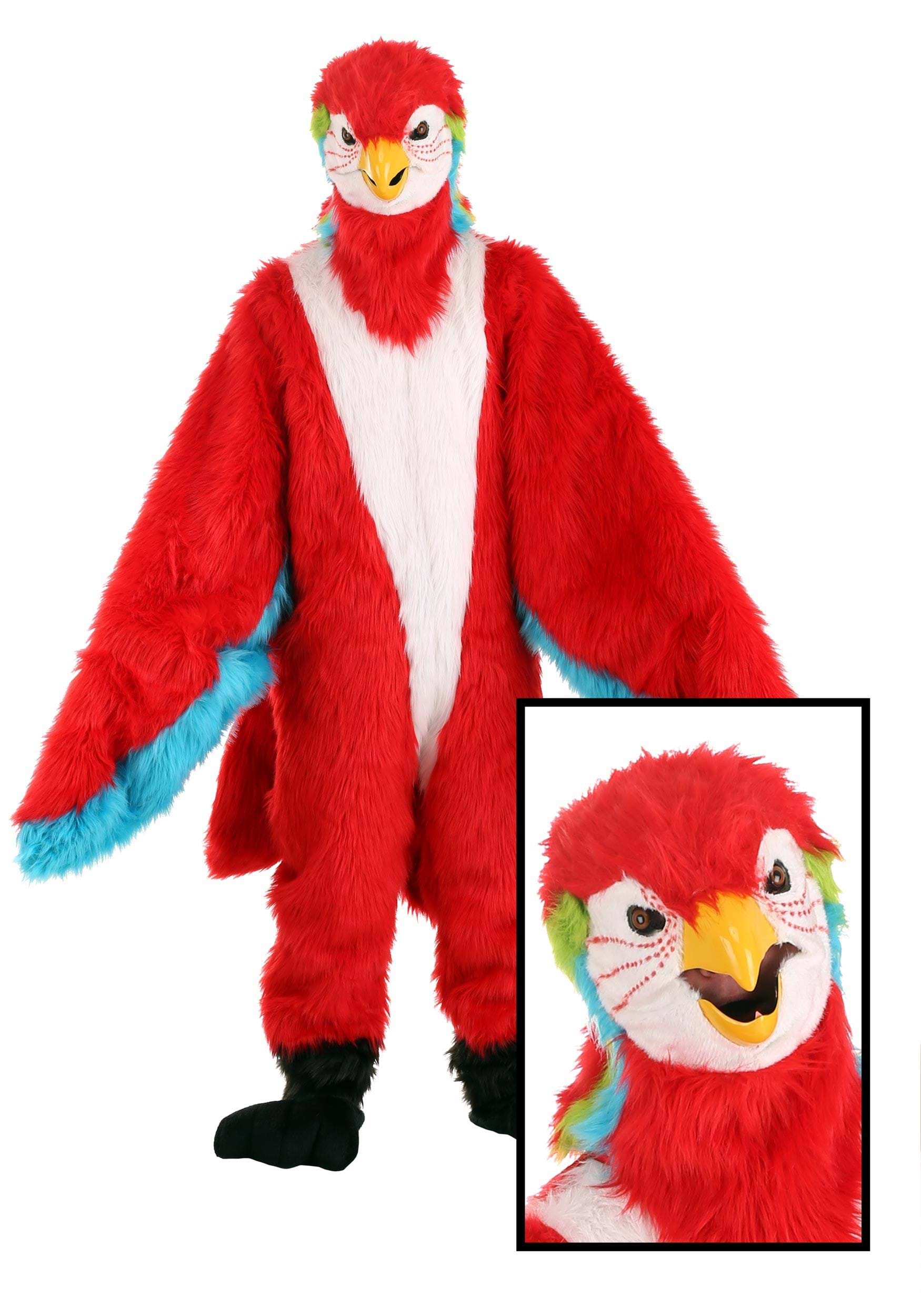 Parrot Mascot Costume for Adults