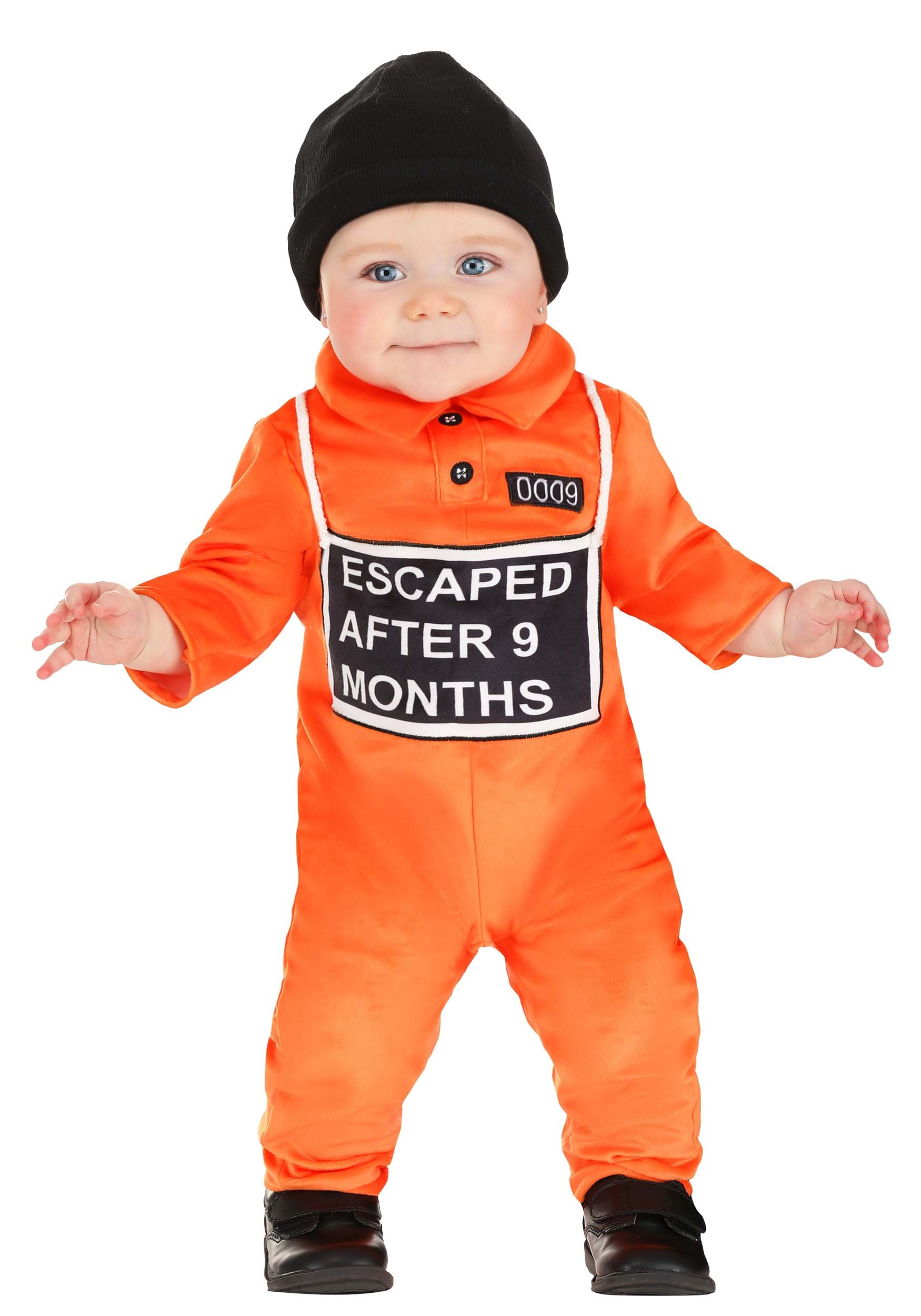Infant Escaped After Nine Months Prisoner Costume