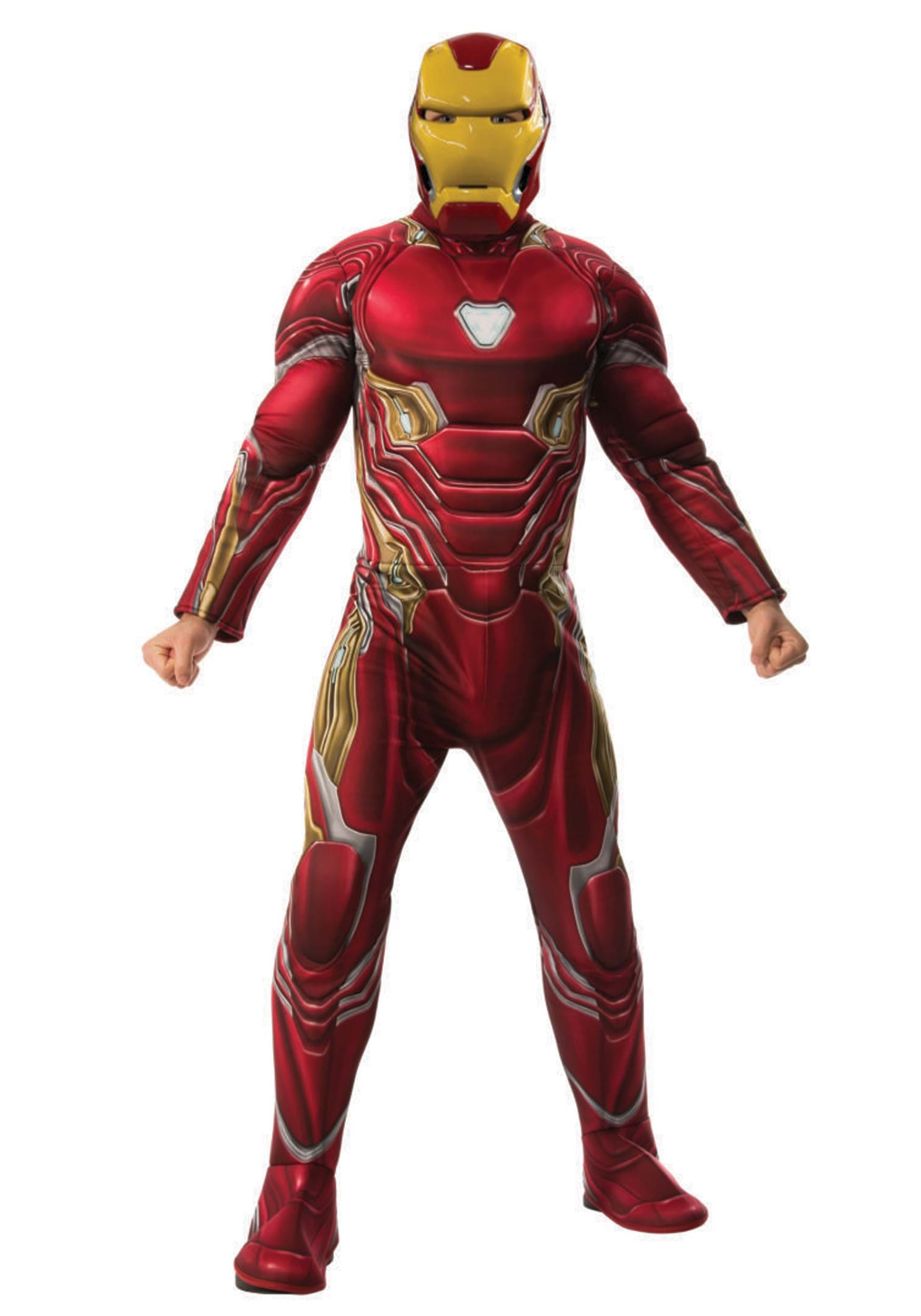 deluxe adult iron man costume