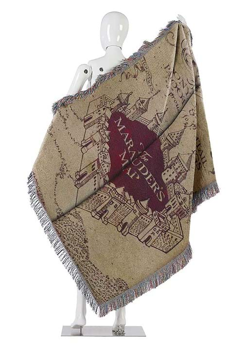 Marauders Map Tapestry Throw