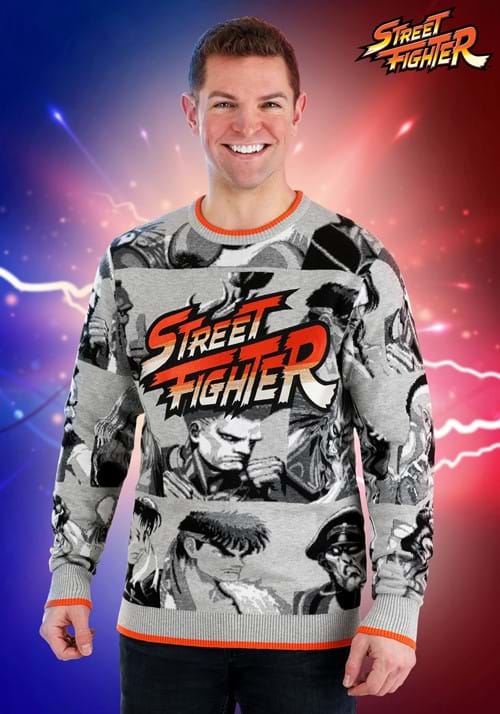 Adult Street Fighter Unisex Sweater UPD 1