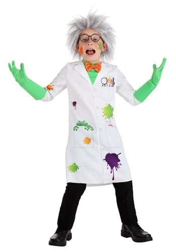 Kid's Raving Mad Scientist Costume