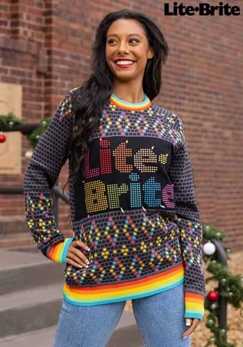 Rainbow brite ugly deals christmas sweater