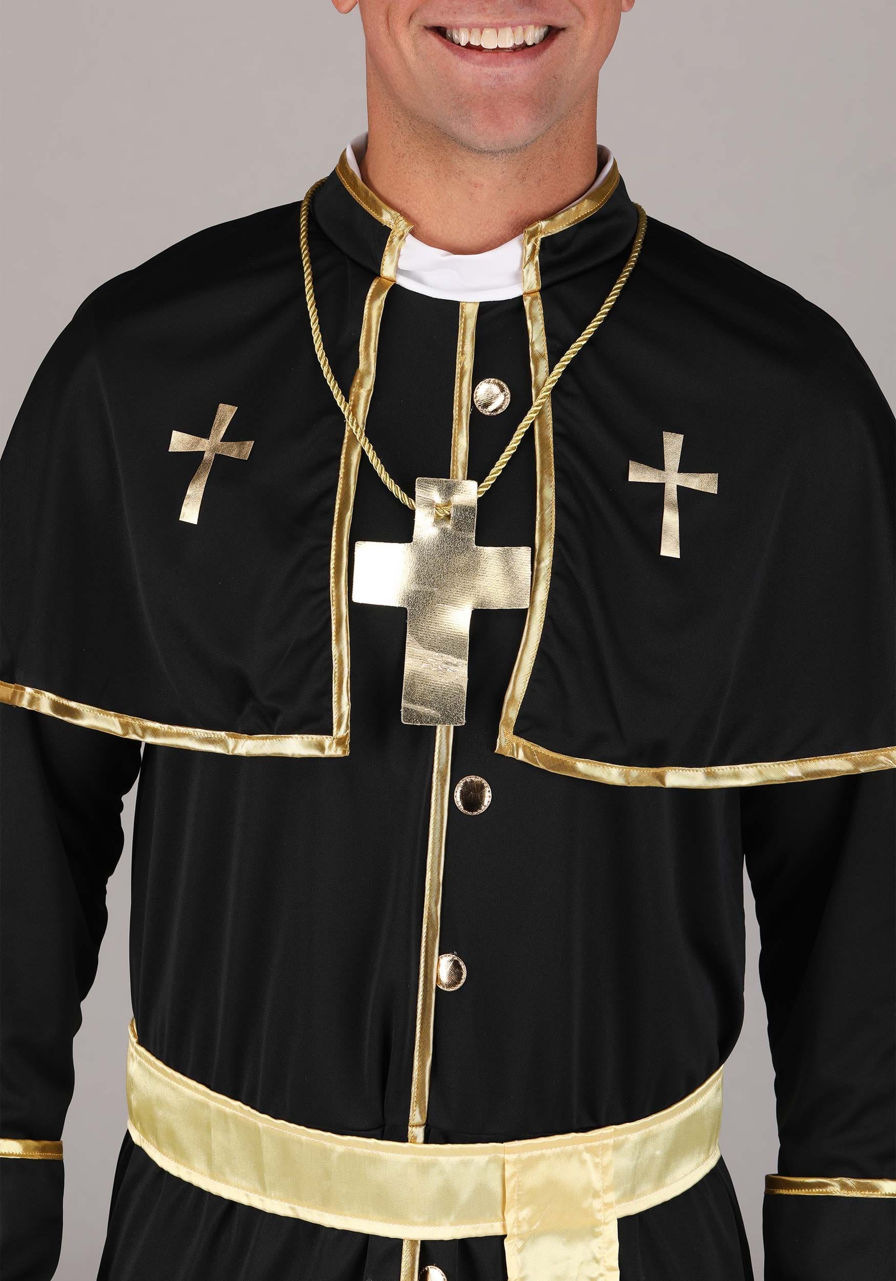 Deluxe Priest Men's Costume