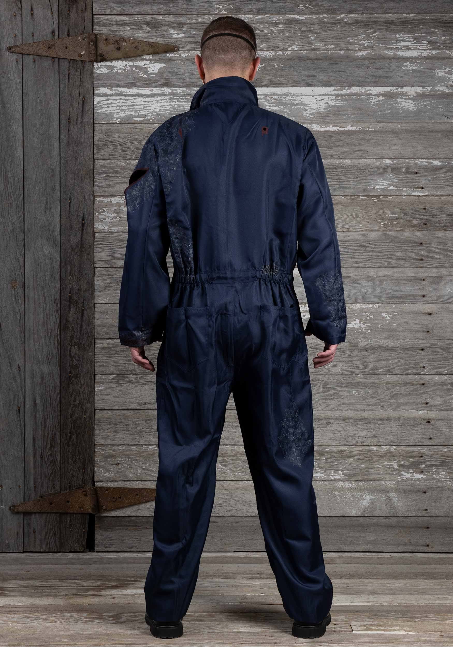 Adult Halloween Kills Coveralls With Mask Combo