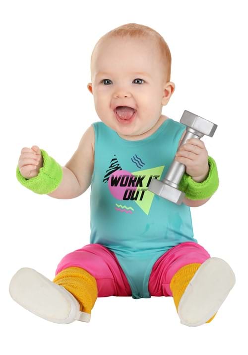 Totally 80s Workout Infant Costume